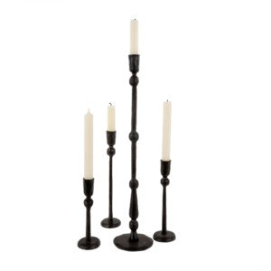 Revere Candlestick  Black - Large